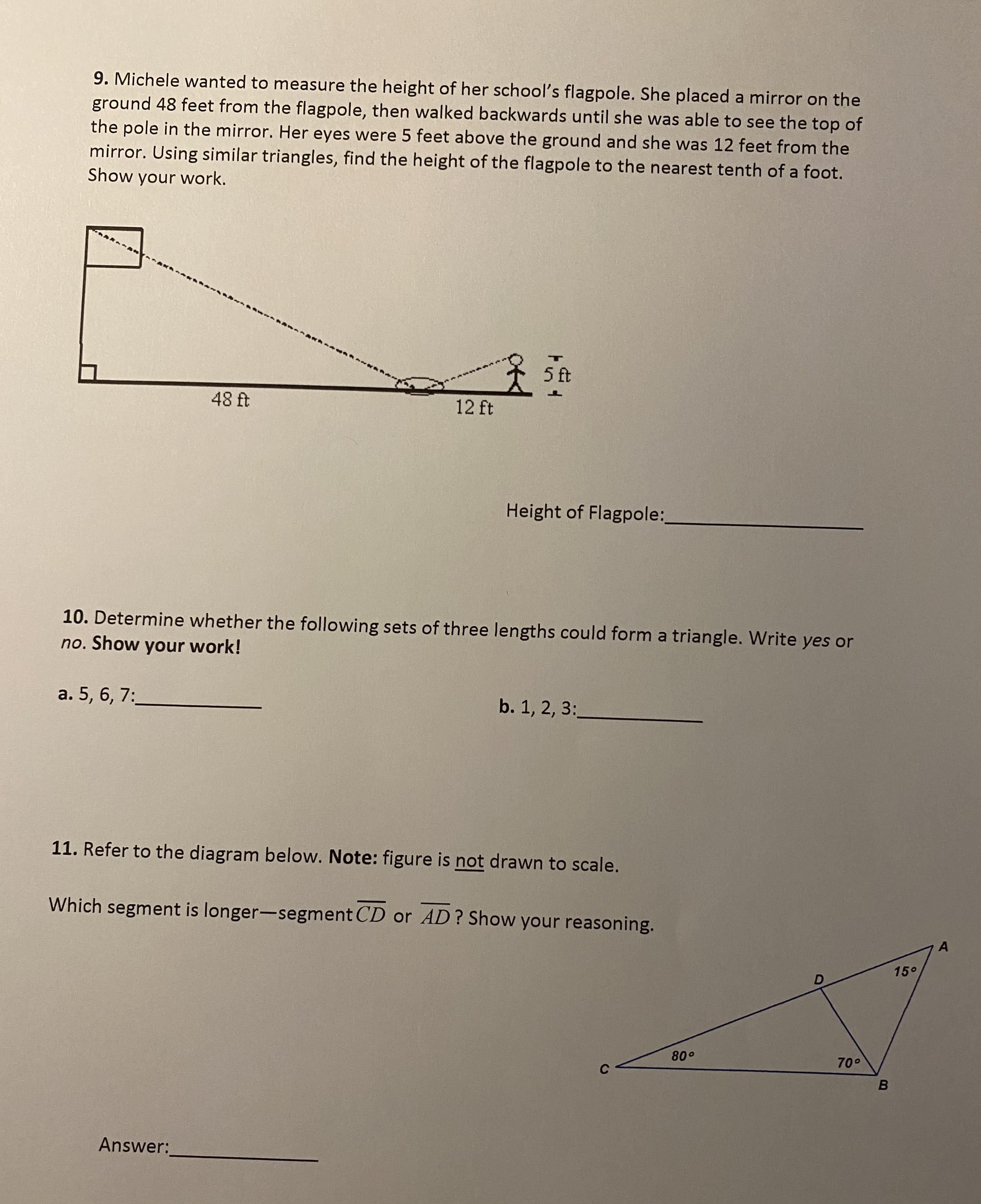 Questions are in the attached image. Thank You!