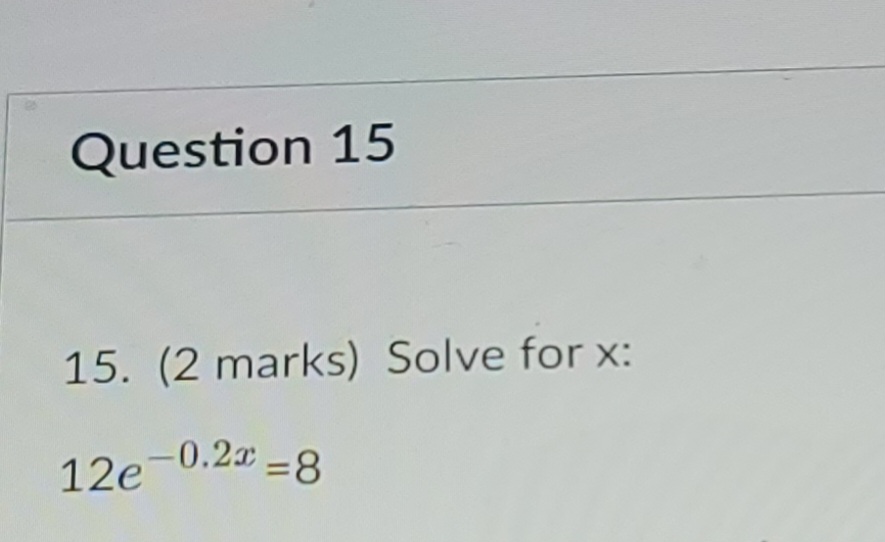 SUBJECT: MATH : Quantitative Methods for Business