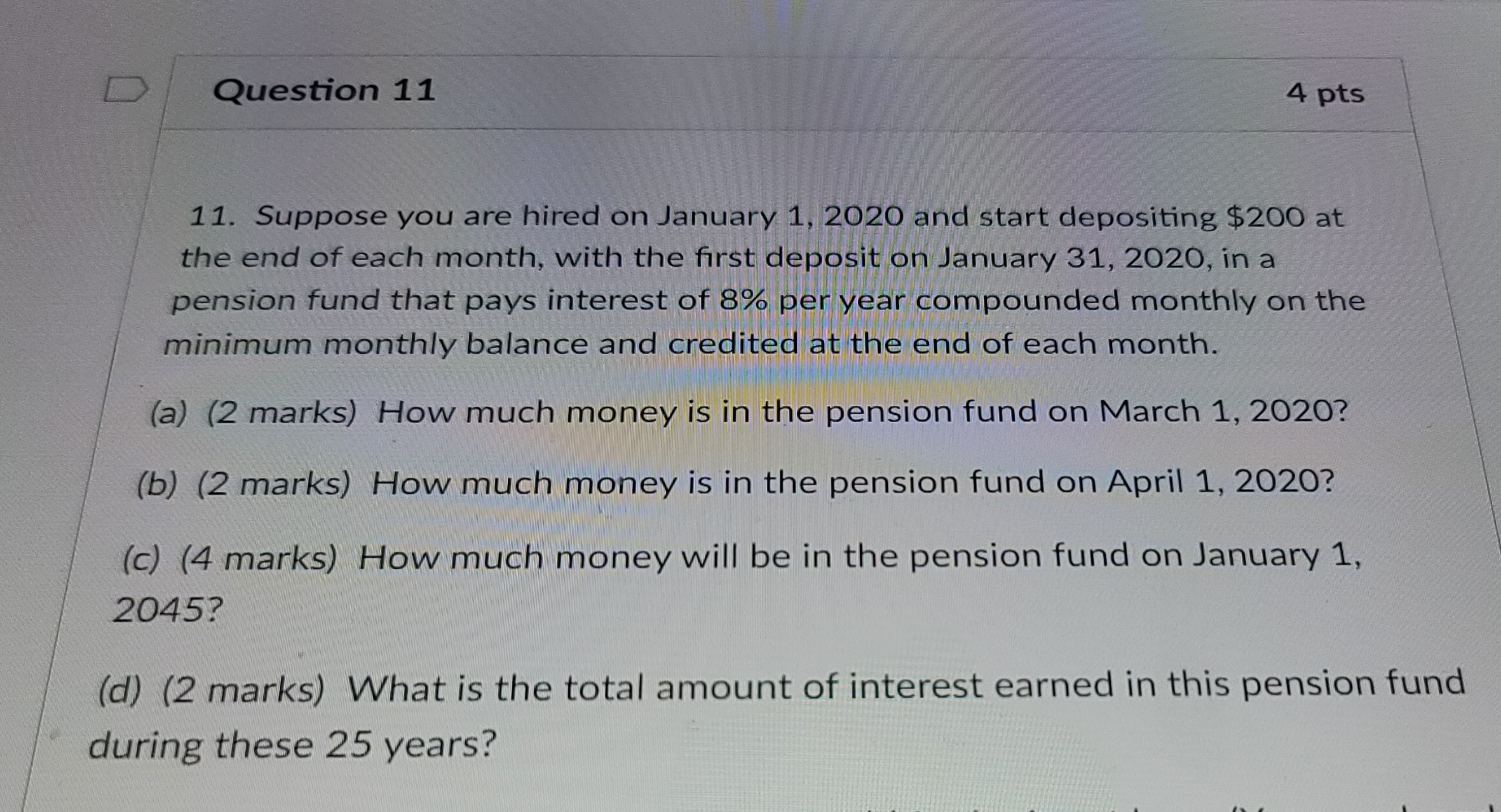 SUBJECT: MATH : Quantitative Methods for Business