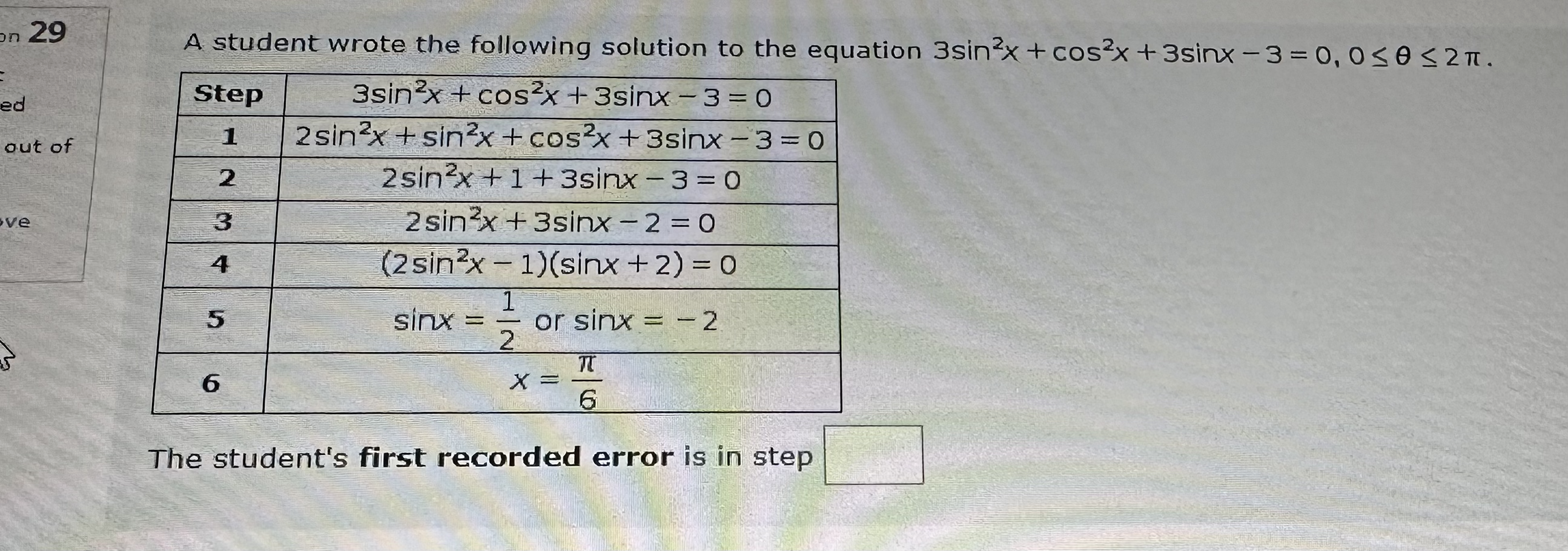 37 Each of the following trigonometric