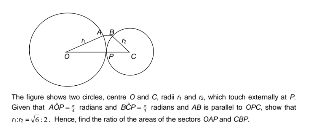 Needs detailed solution. A B O P C The figure