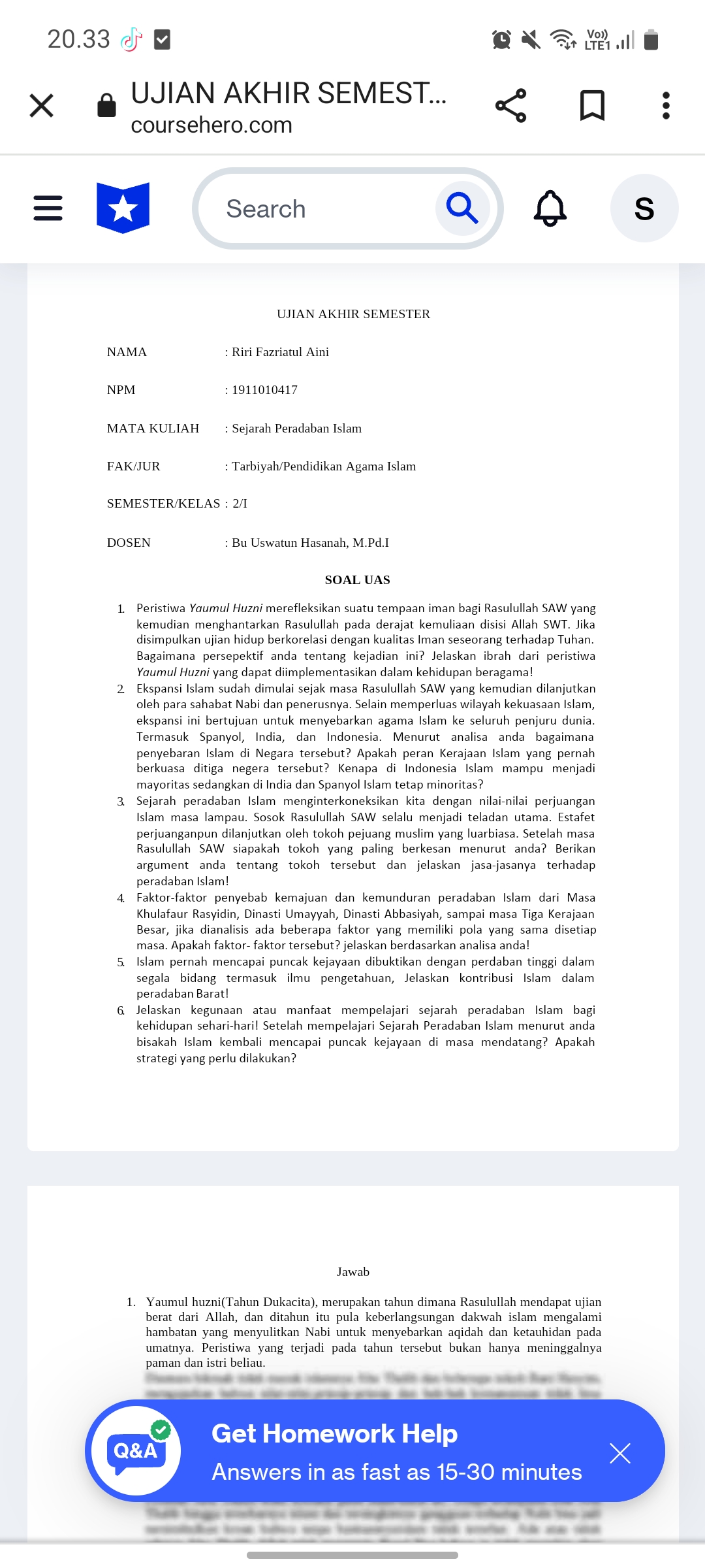 Faktor-faktor penyebab kemajuan dan kemunduran