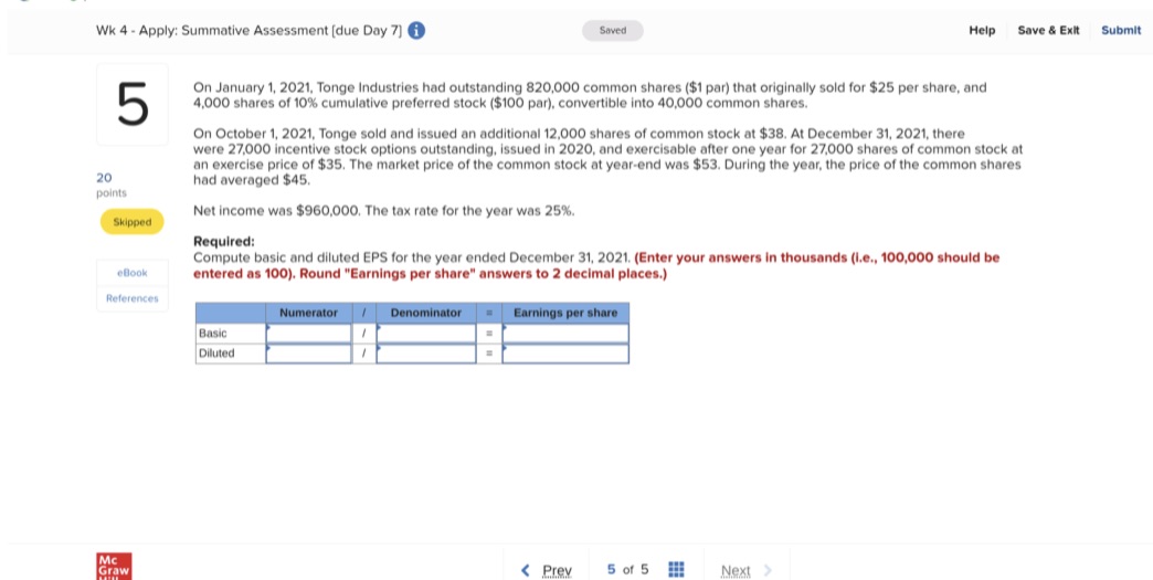 Wk 4 - Apply: Summative Assessment [due Day 7] @