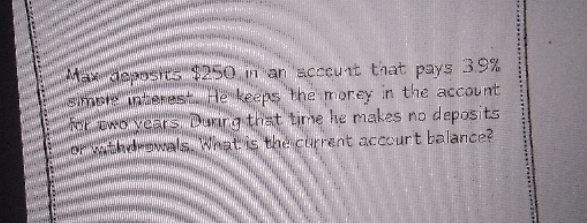 an account that pays 39% keeps the morey in the