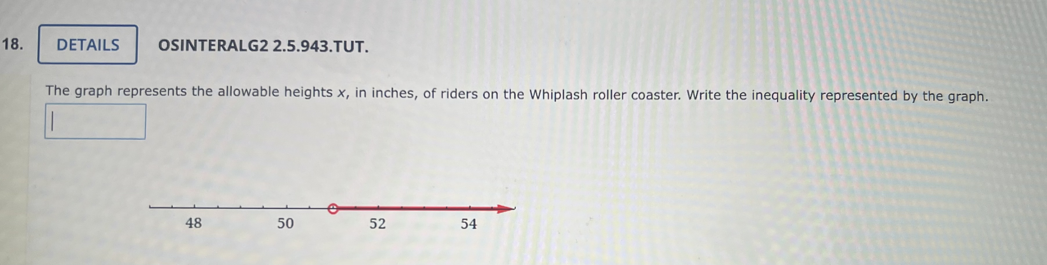 18. DETAILS OSINTERALG2 2.5.943. TUT. The graph