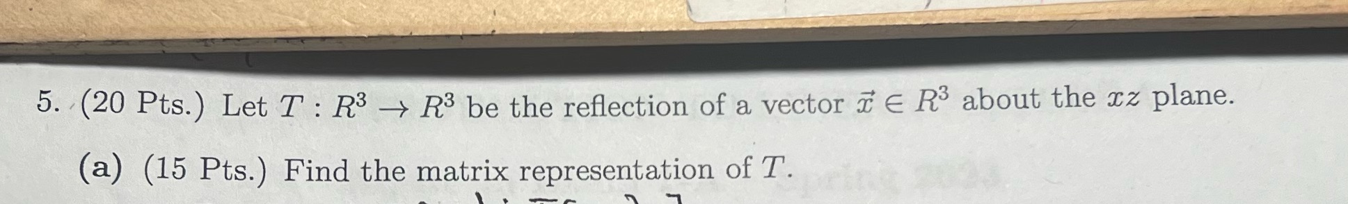 Please use projection formula to solve this and