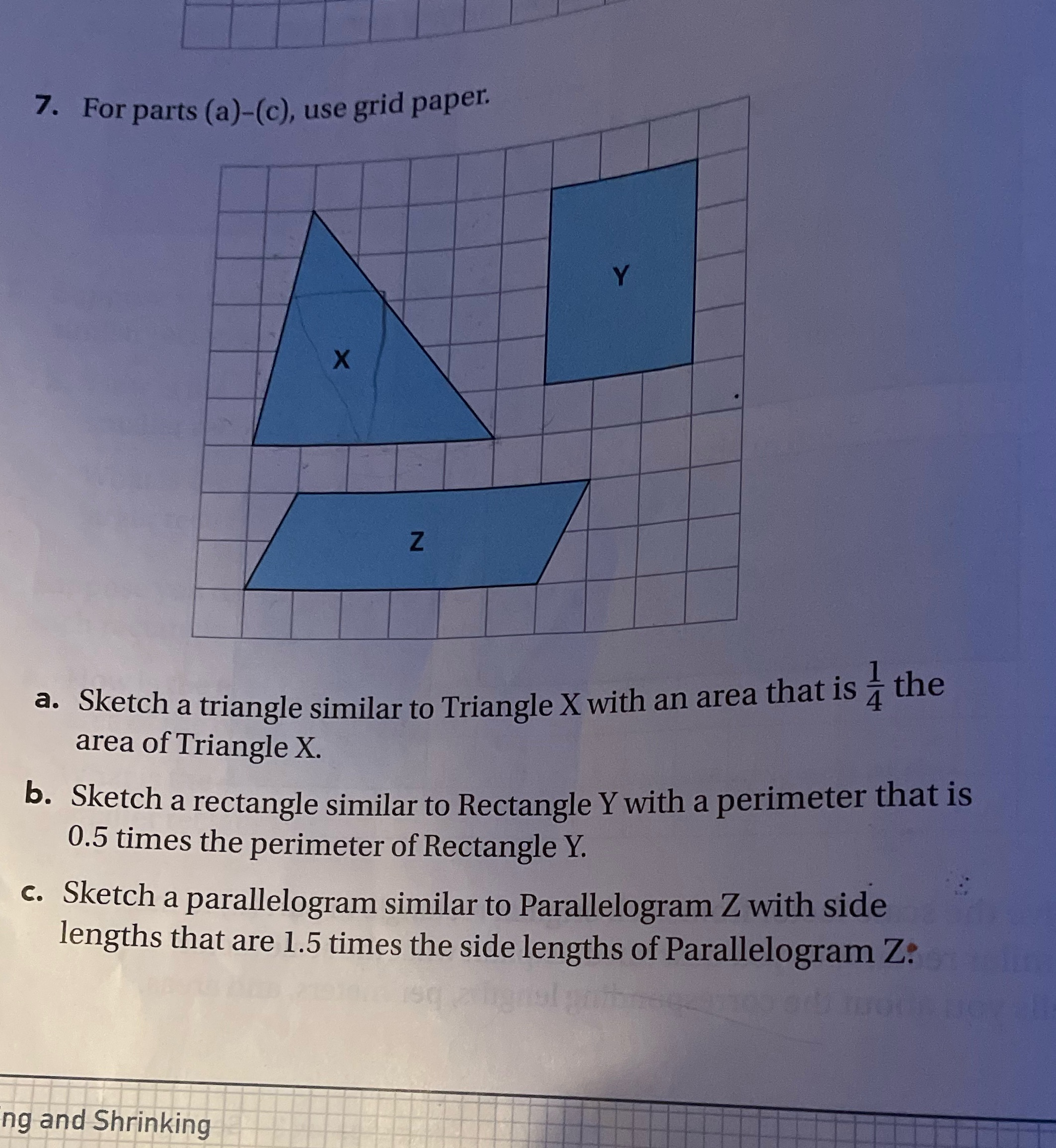 I'm a bit confused on this question 7. For parts