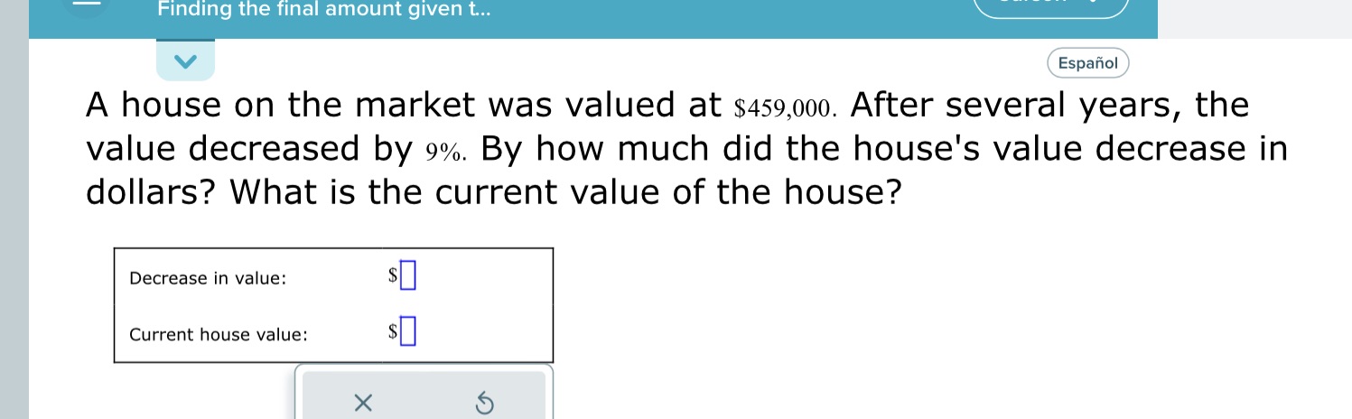 May I get some help with this? Finding the final