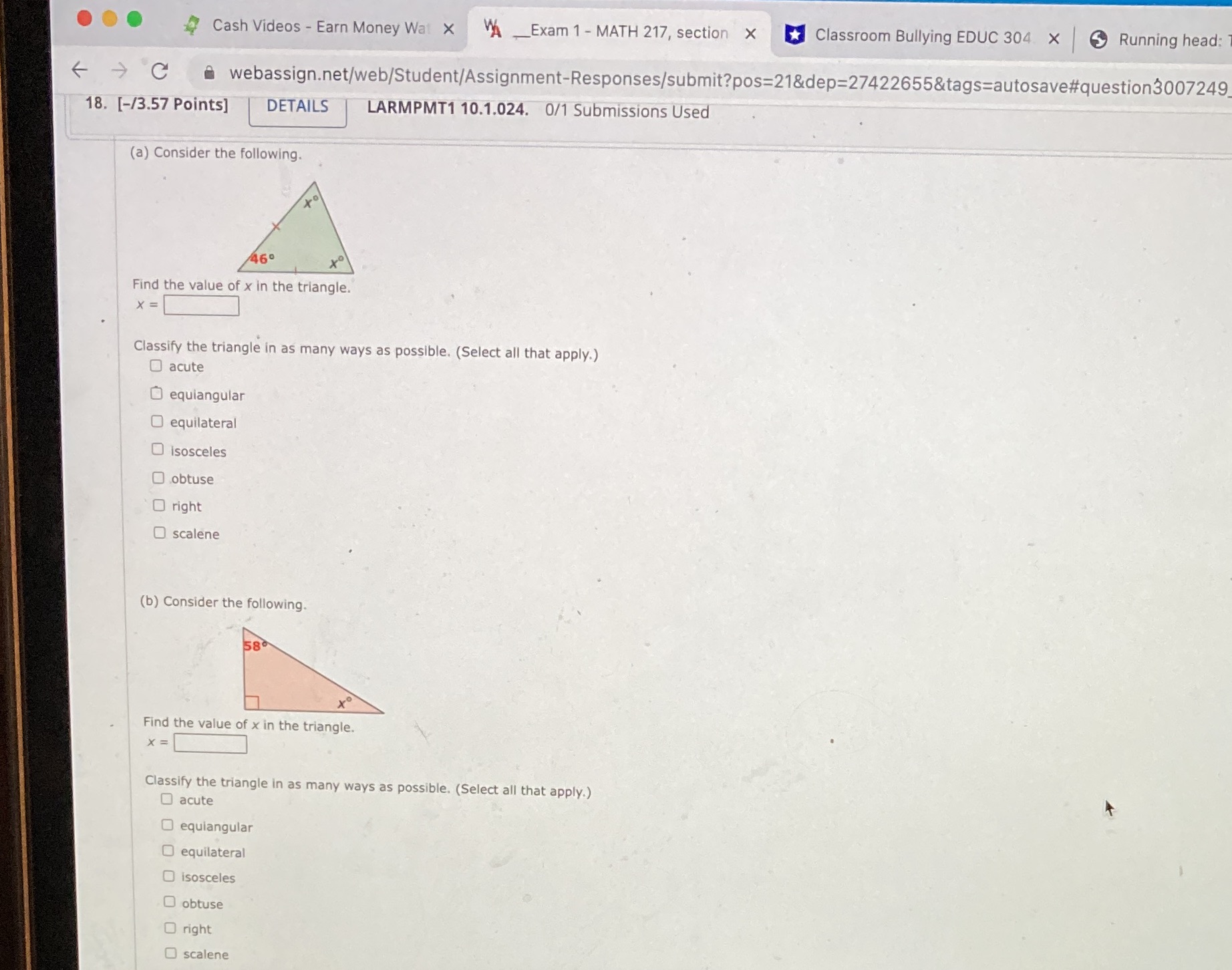 . . . Cash Videos - Earn Money Wat X VA _ Exam 1
