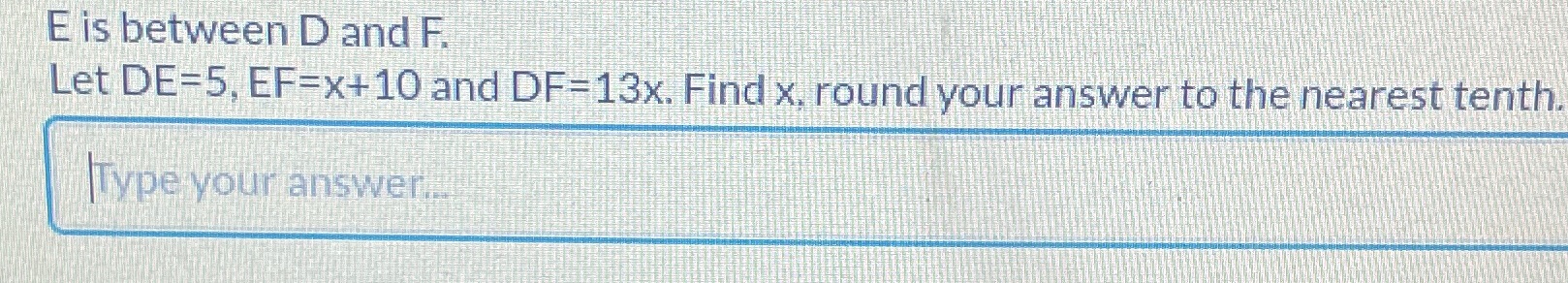 please help i'm confused E is between D and F.