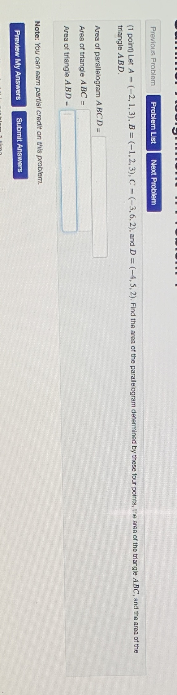 Previous Problem Problem List Next Problem (1