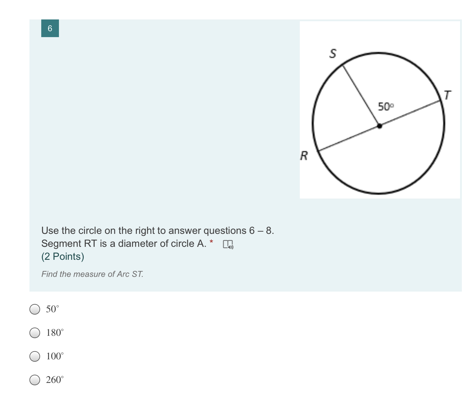 I need help on this ( I'm on a hurry) 6 S T 50 R