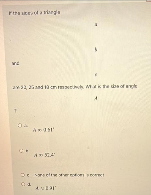 i need 100% perfect ans If the sides of a