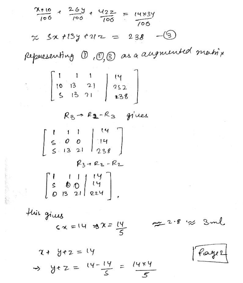 Please solve this problem. It requires the use of