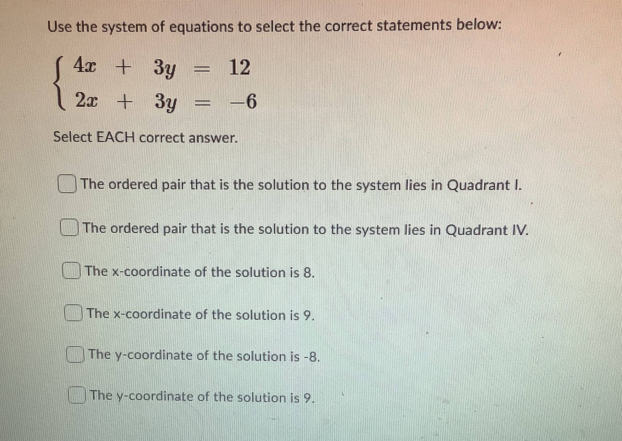 CHOOSE ONLY THE CORRECT ANSWERSPLEASE ASAP Use