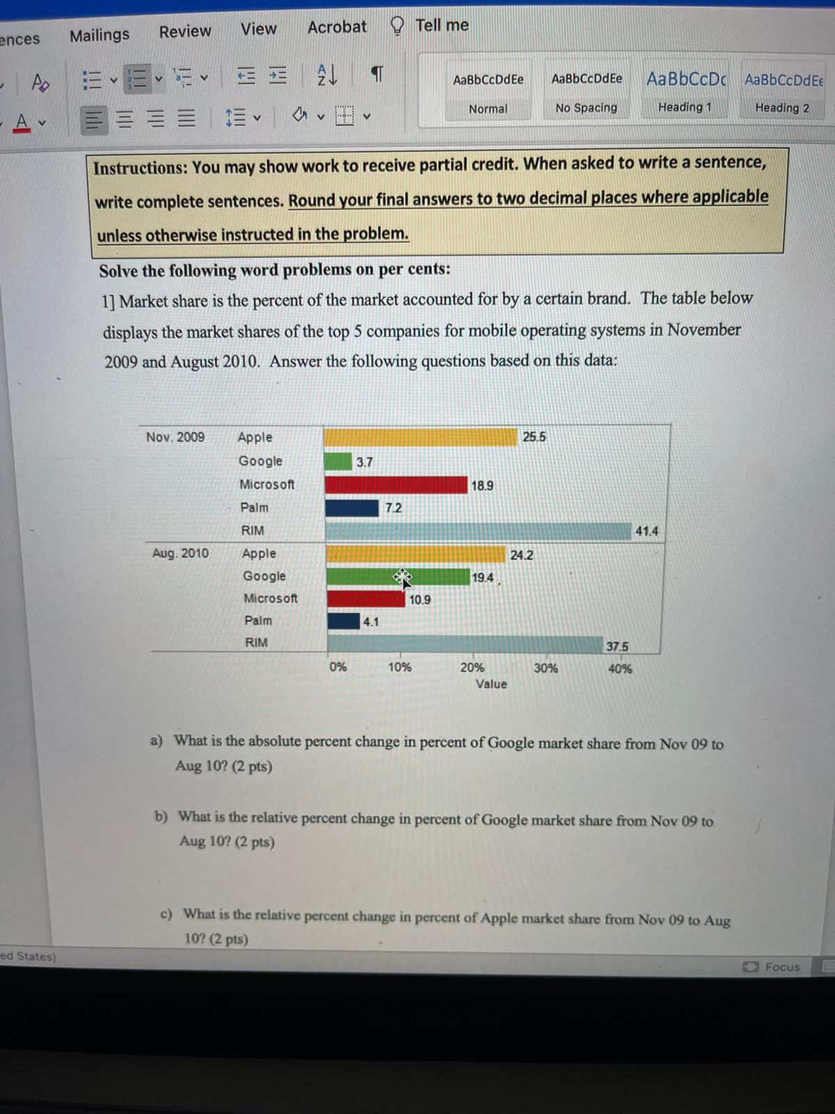 ences Mailings Review View Acrobat Tell me