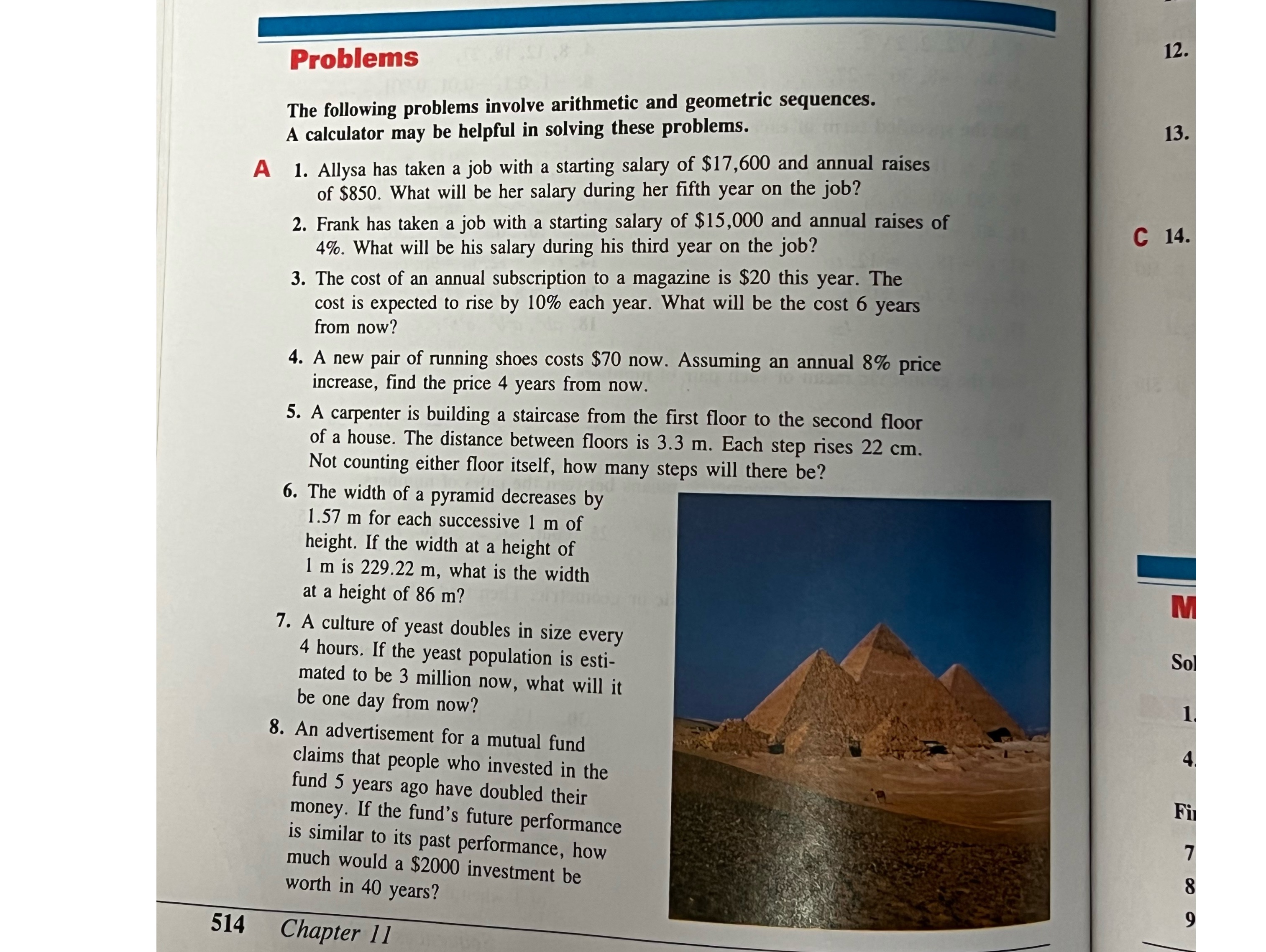 2,4,6,8 12. Problems The following problems