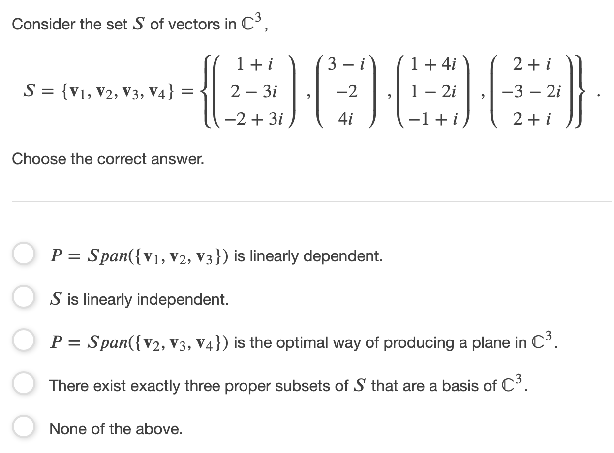 see attached, need explanation Consider the set S