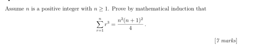 I'm struggling with this Assume n is a positive