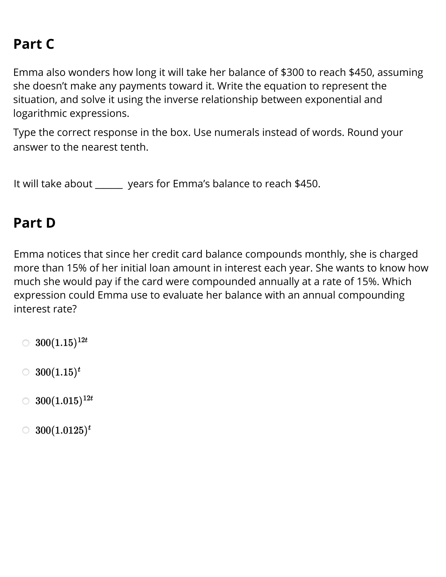Creating an Exponential Model In this activity,