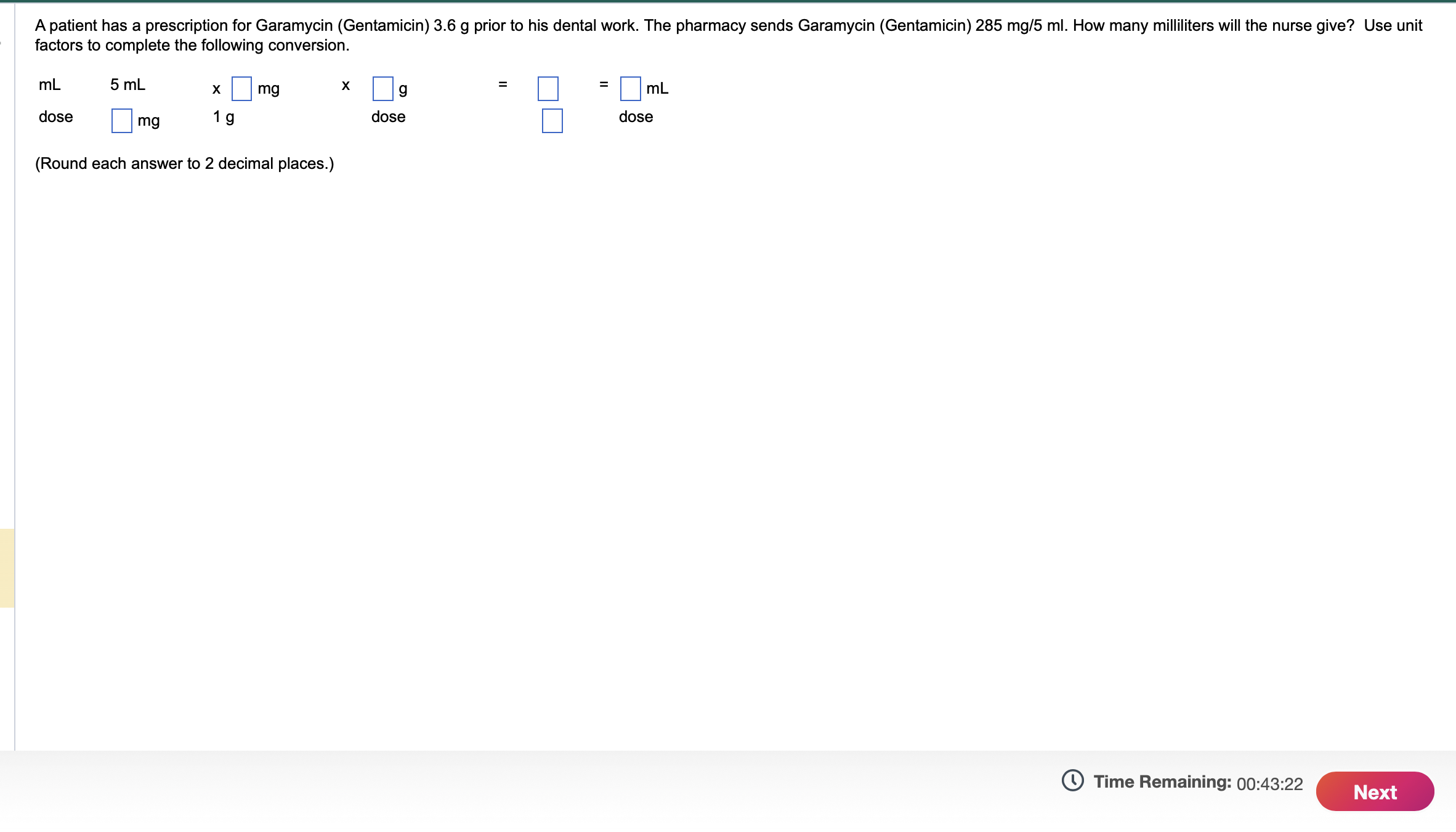 A patient has a prescription for Garamycin