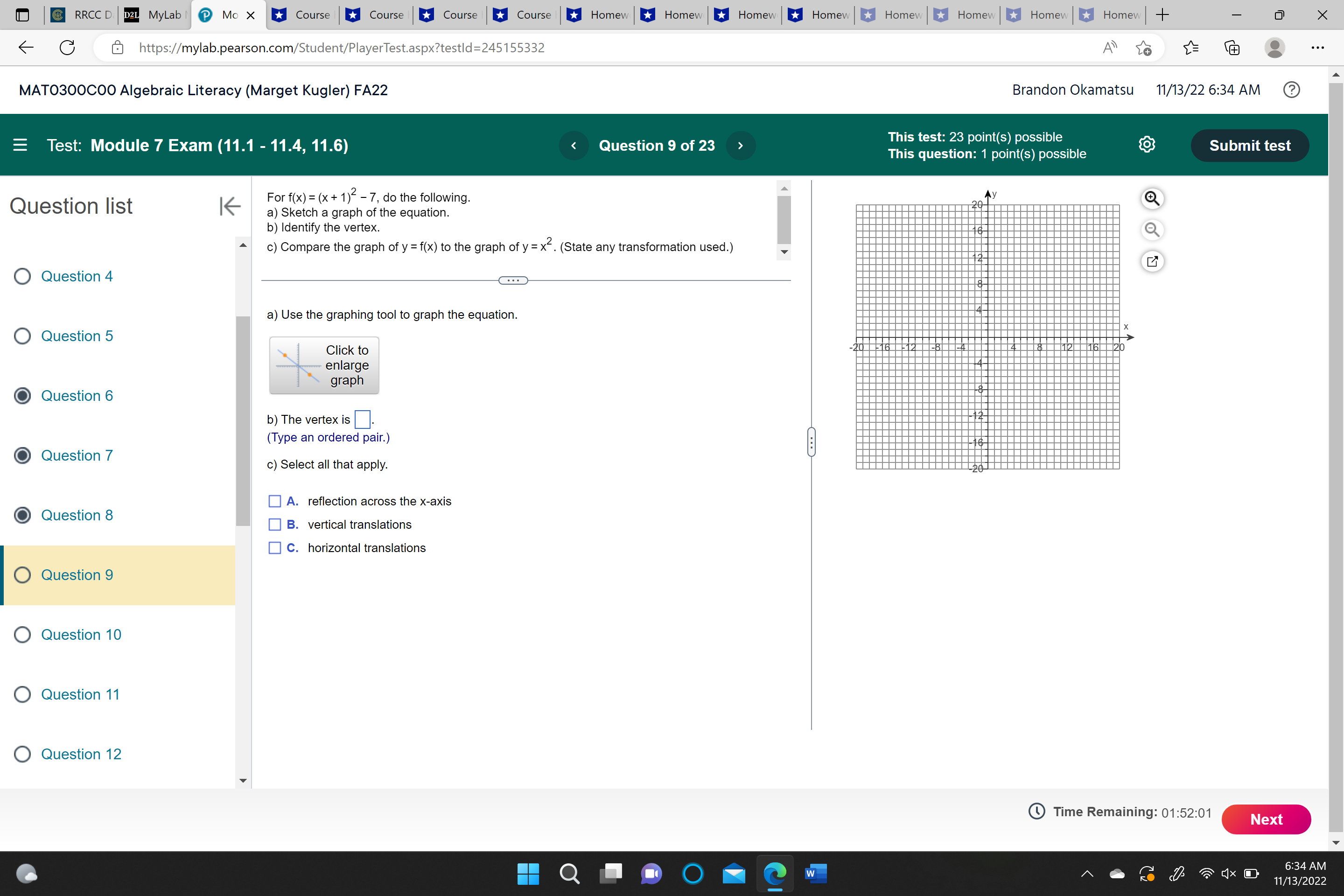 @ RRCC D D2L MyLab @ Mo X Course Course Course *