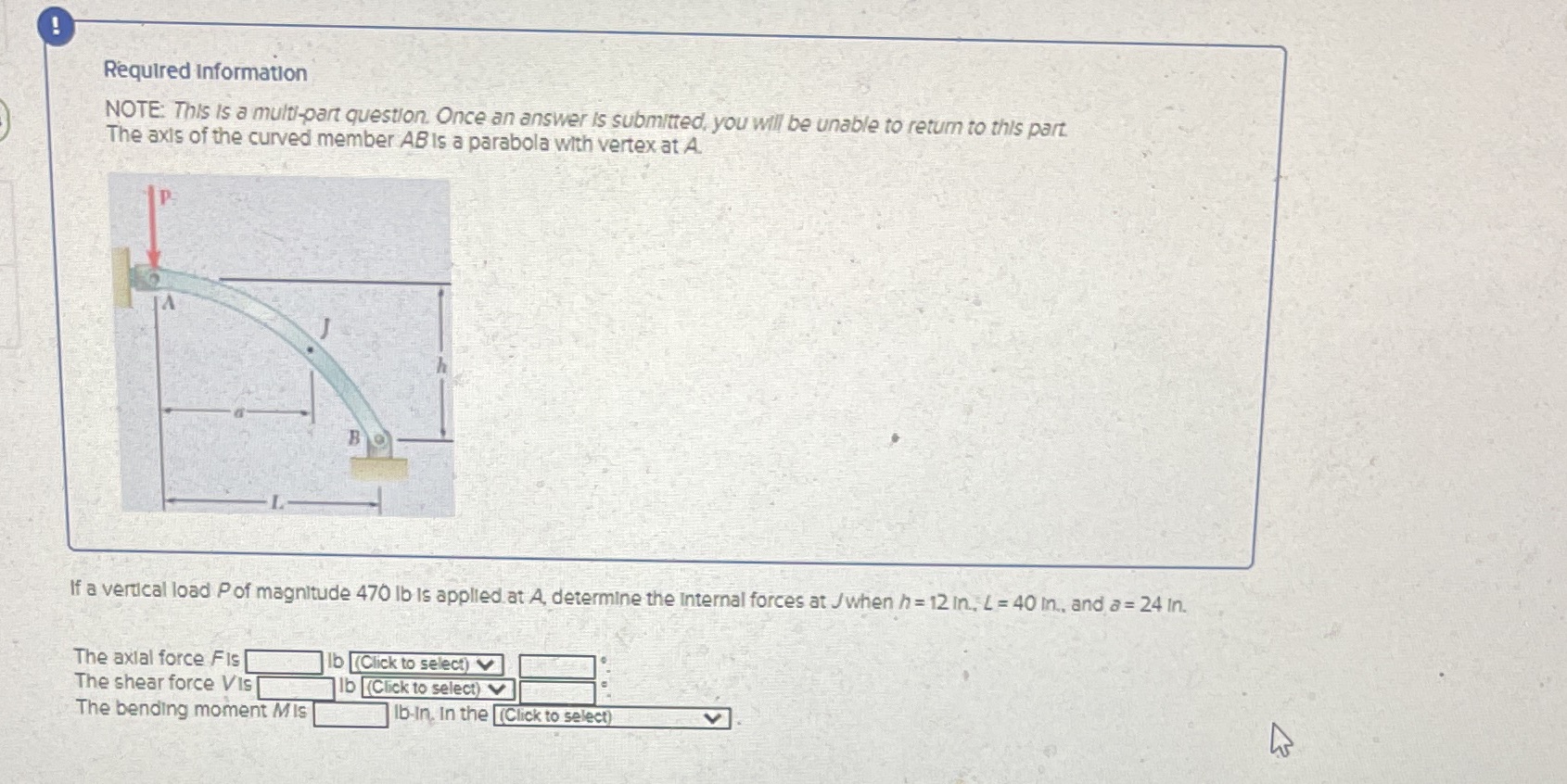 Please be clear Required Information NOTE: This