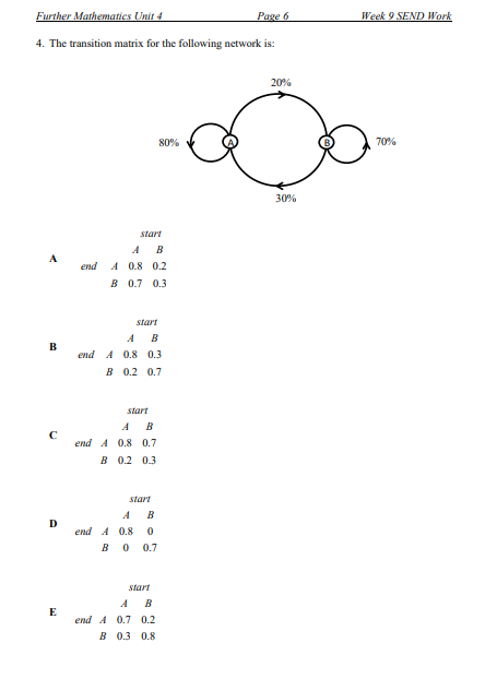 Circle the letter beside the correct answer. 1.