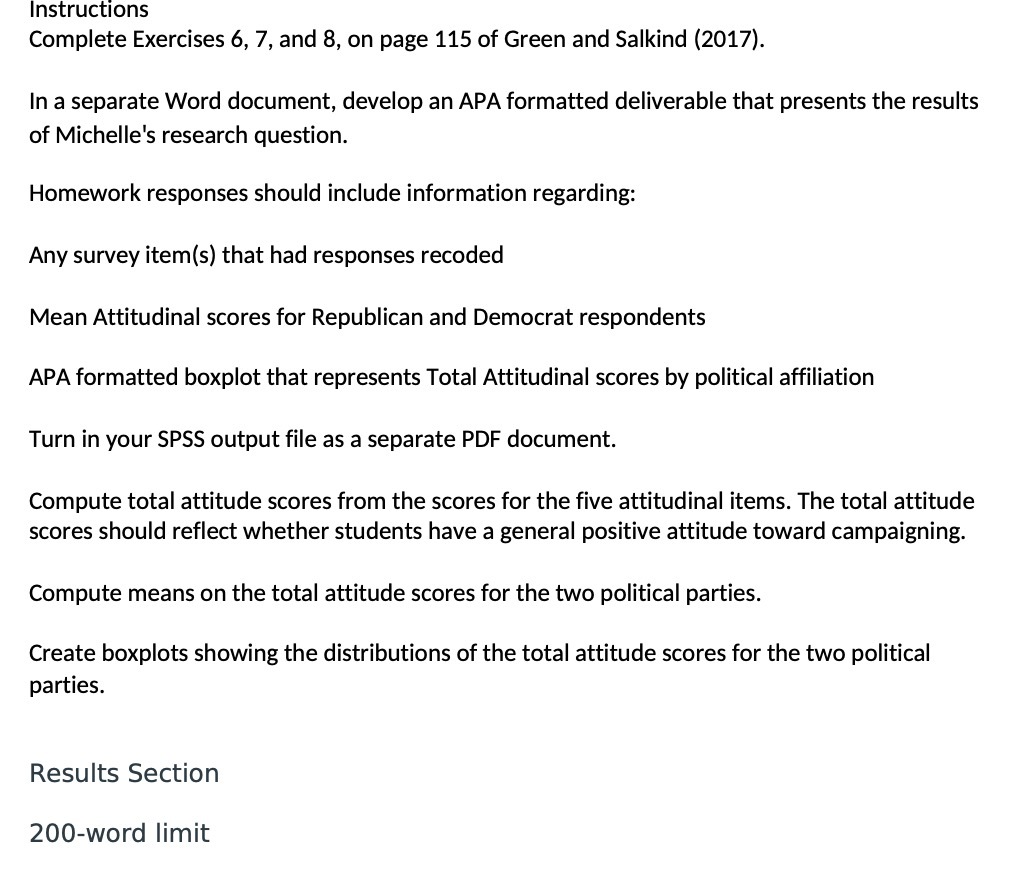 Instructions Complete Exercises 6, 7, and 8, on