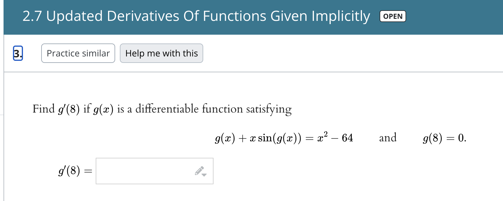 2.8 Updated Using Derivatives To Evaluate Limits