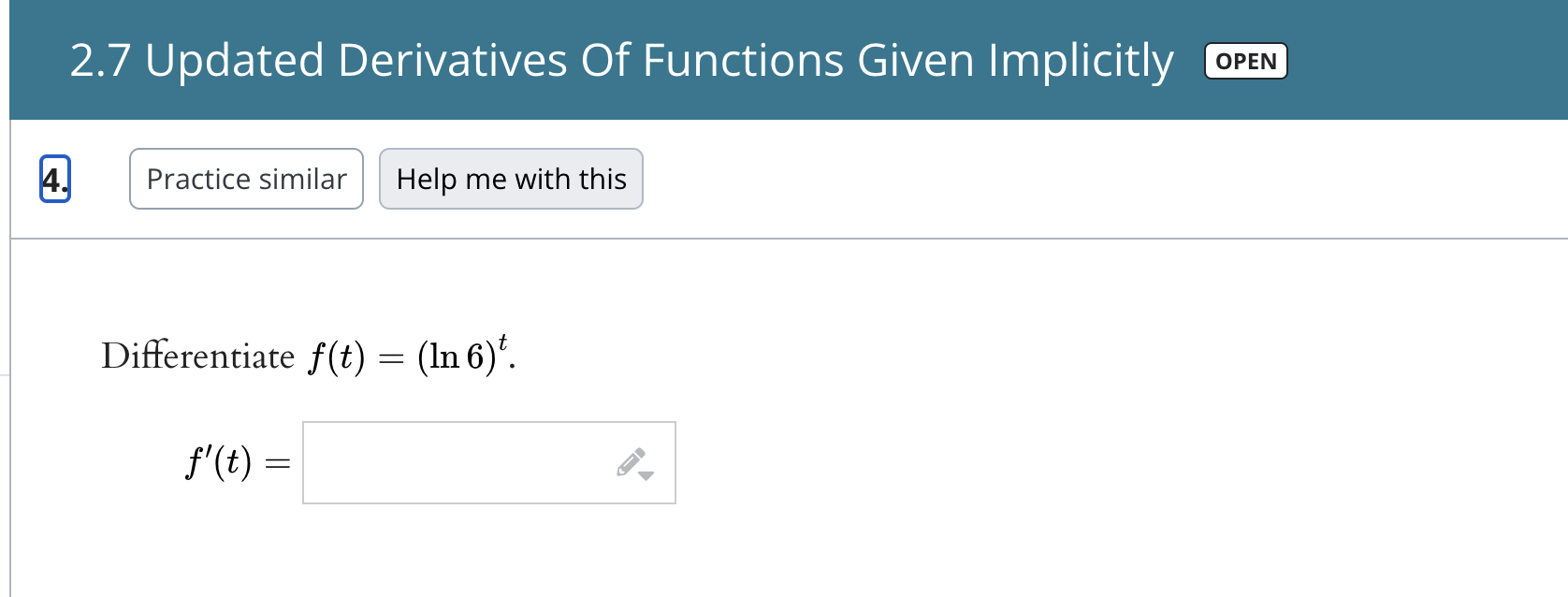 2.8 Updated Using Derivatives To Evaluate Limits