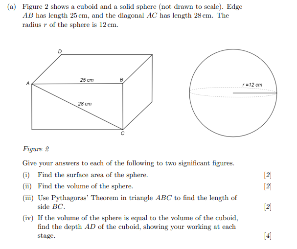 (b) In this part of the question, you are asked
