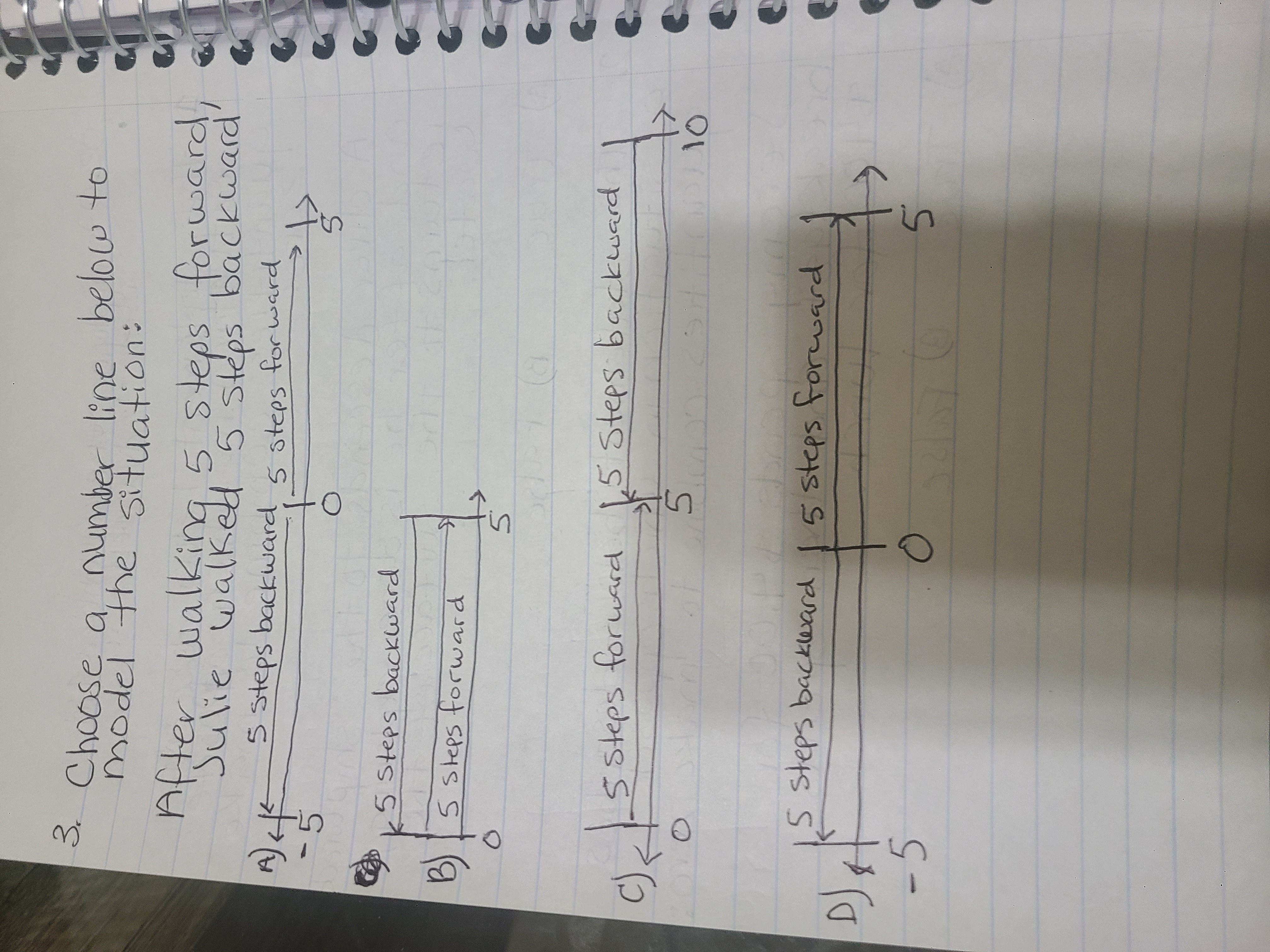 03.07 Applying the Number line Advanced D The