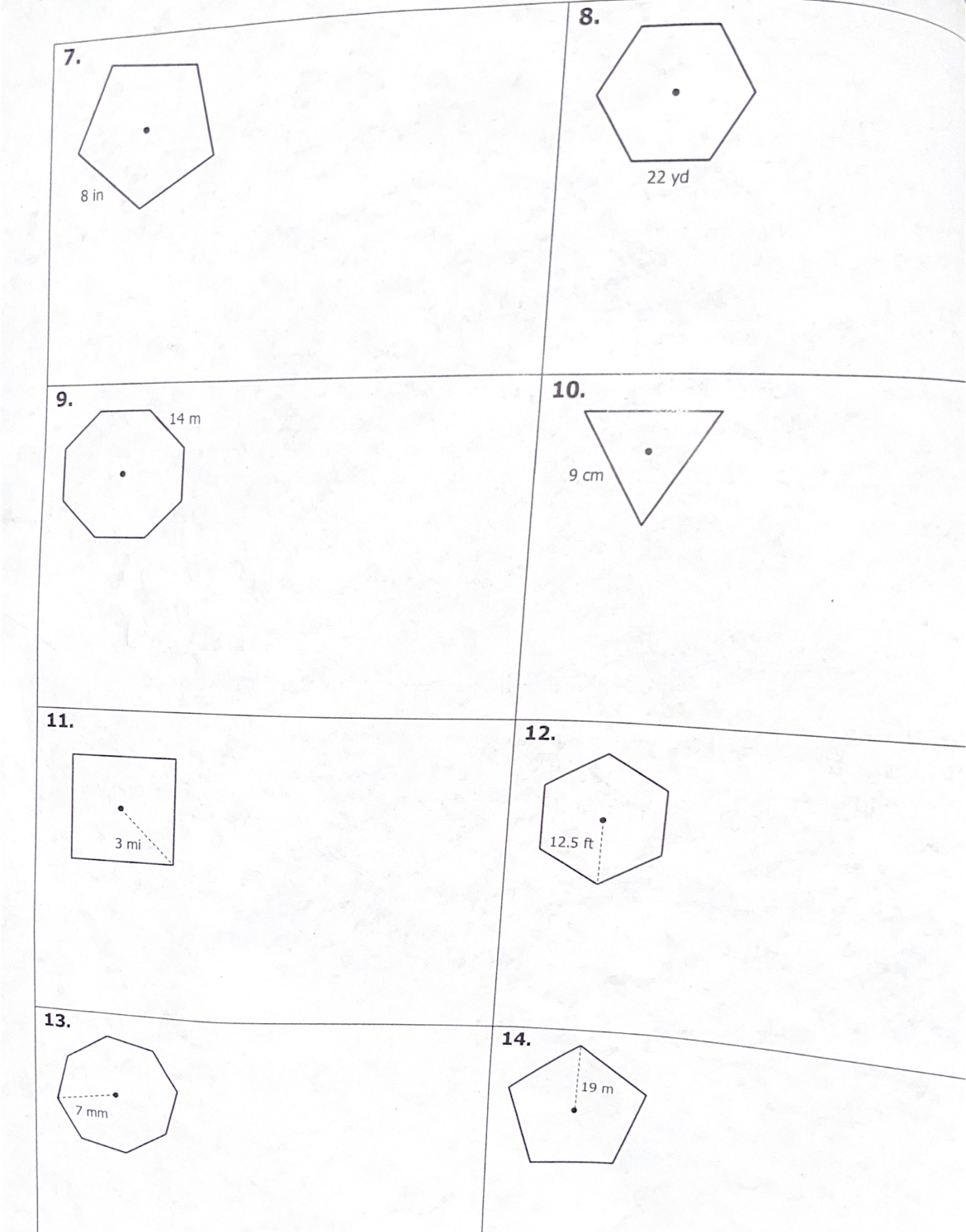 Main Ideas/Questions Notes same side measures