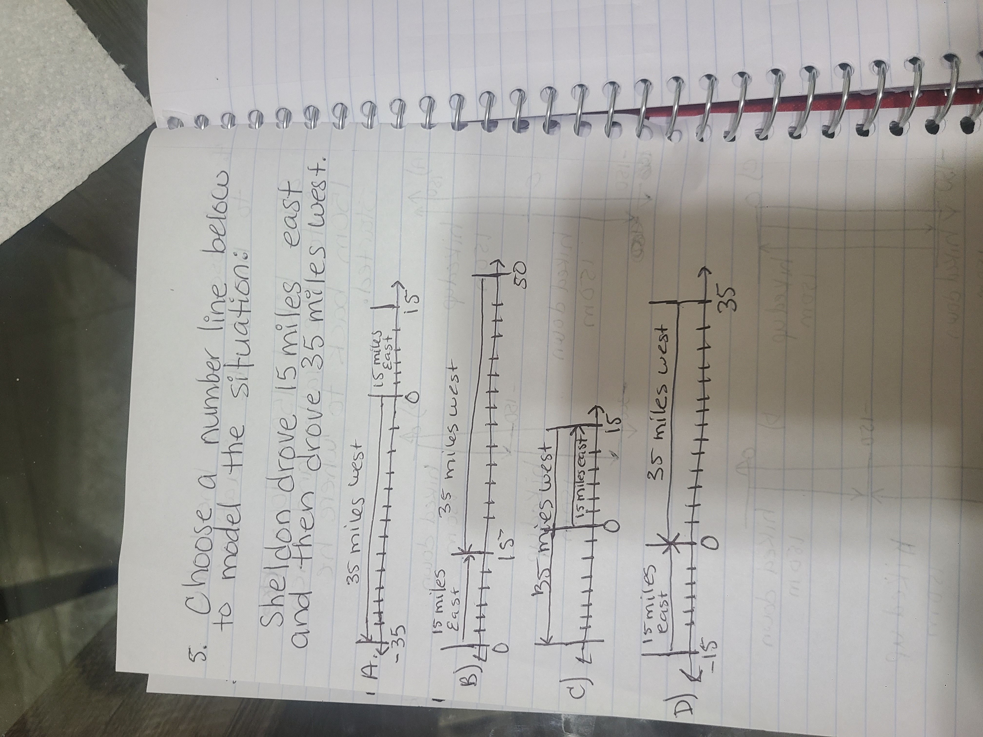 03.07 Applying the Number line Advanced D The