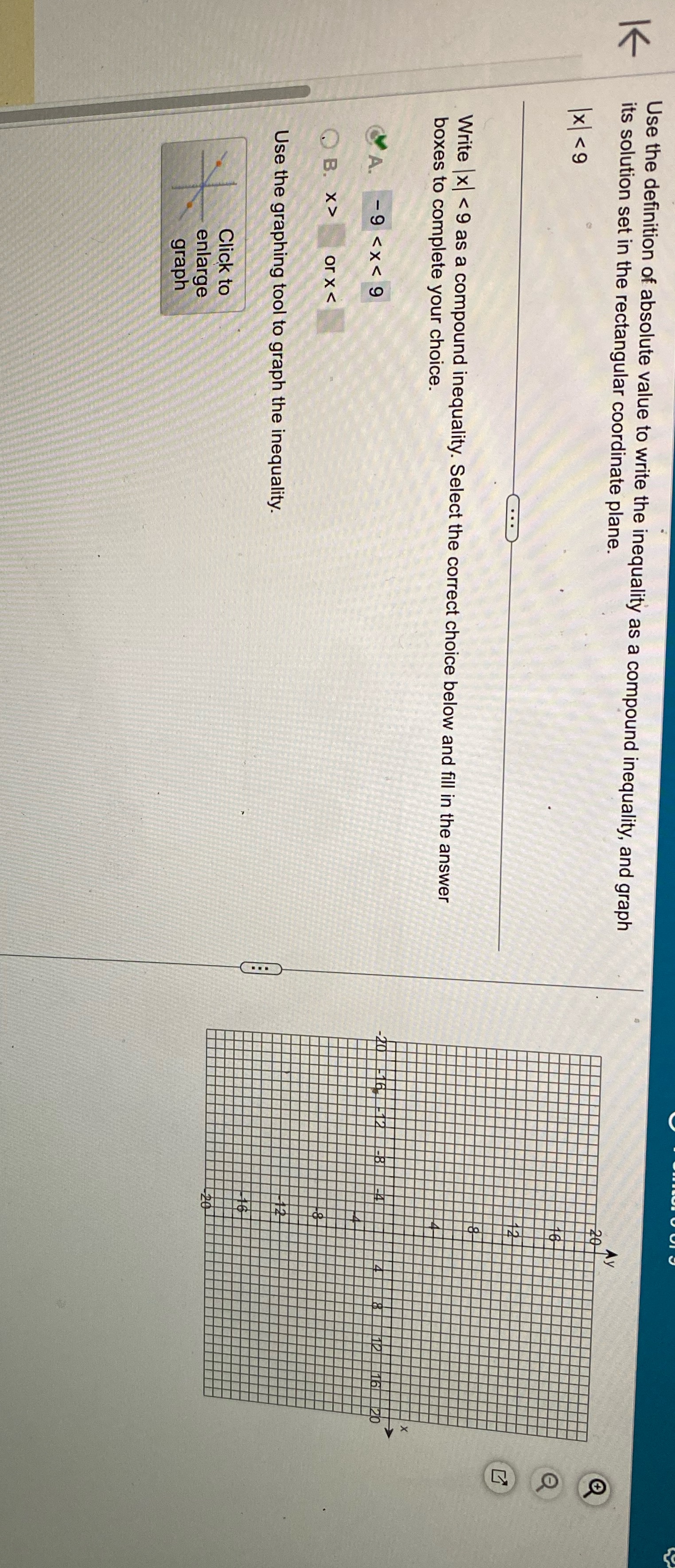 Need help graphing this please Use the definition