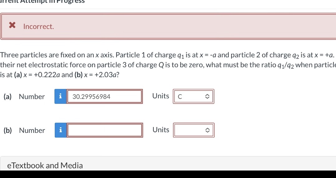 rent Attempt in ogress X Incorrect. Three