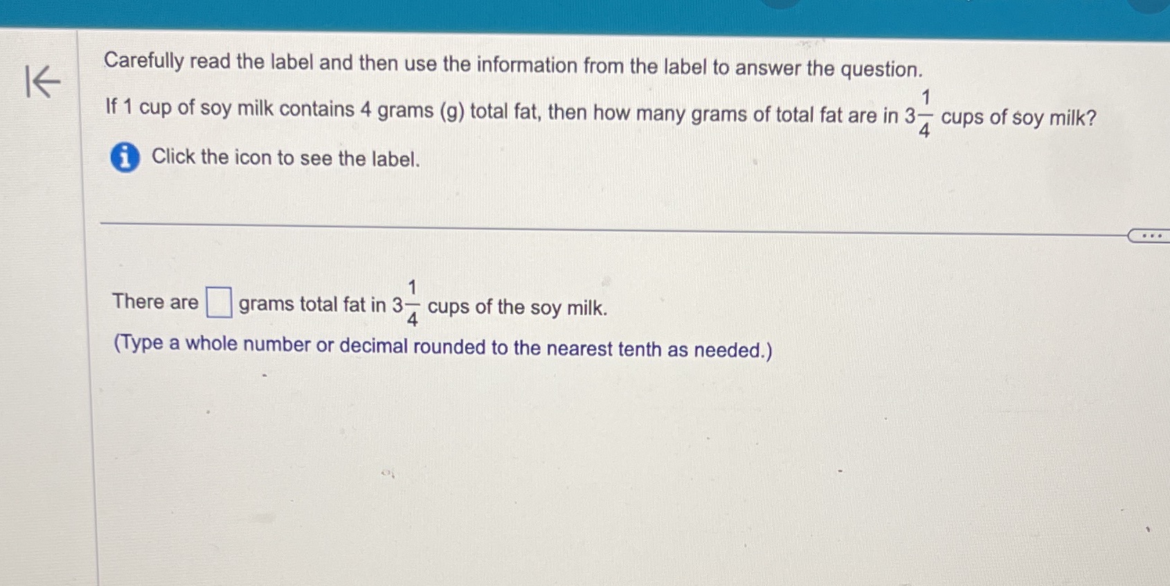'6 Carefully read the label and then use the