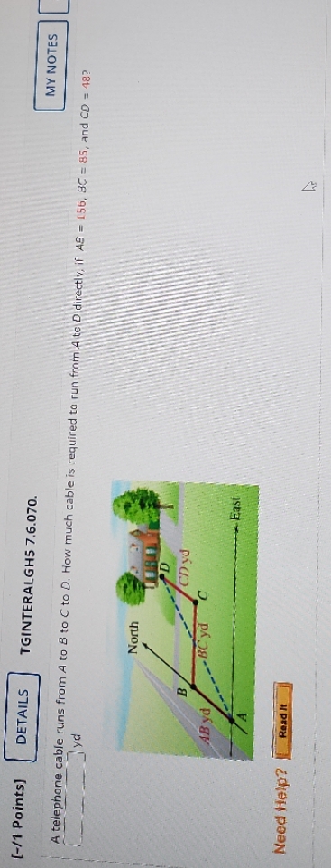 [-/1 Points] DETAILS TGINTERALGH5 7.6.070. MY