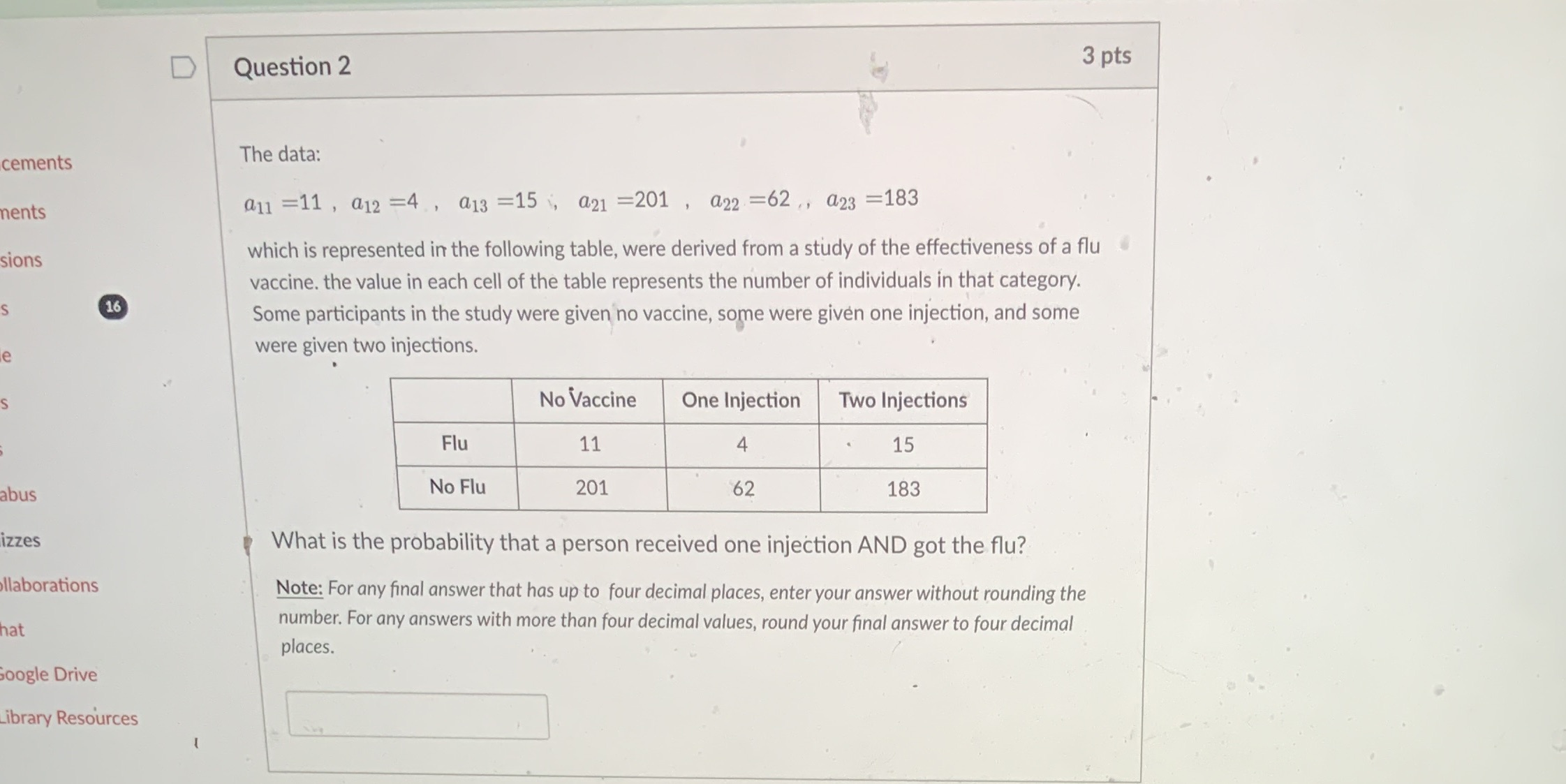 What is the Awnser ? D Question 2 3 pts cements