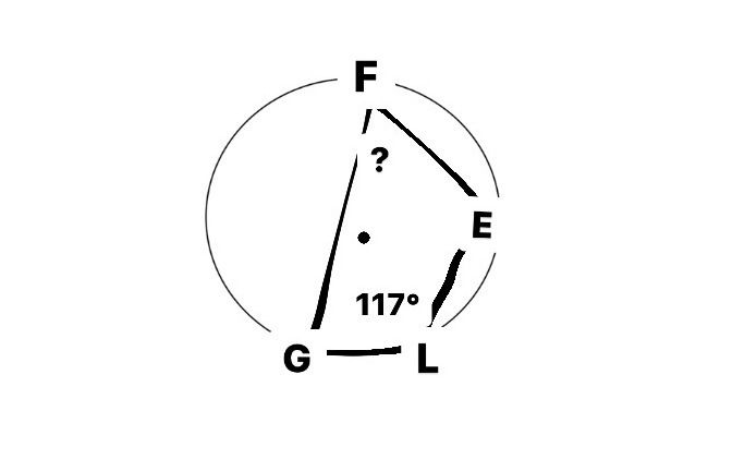 I had to draw this problem out on my phone, as a