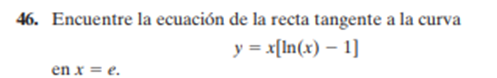 \f46. Encuentro la ecuacion de la recta tangente