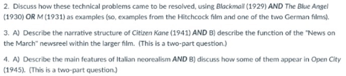 2. Discuss how these technical problems came to