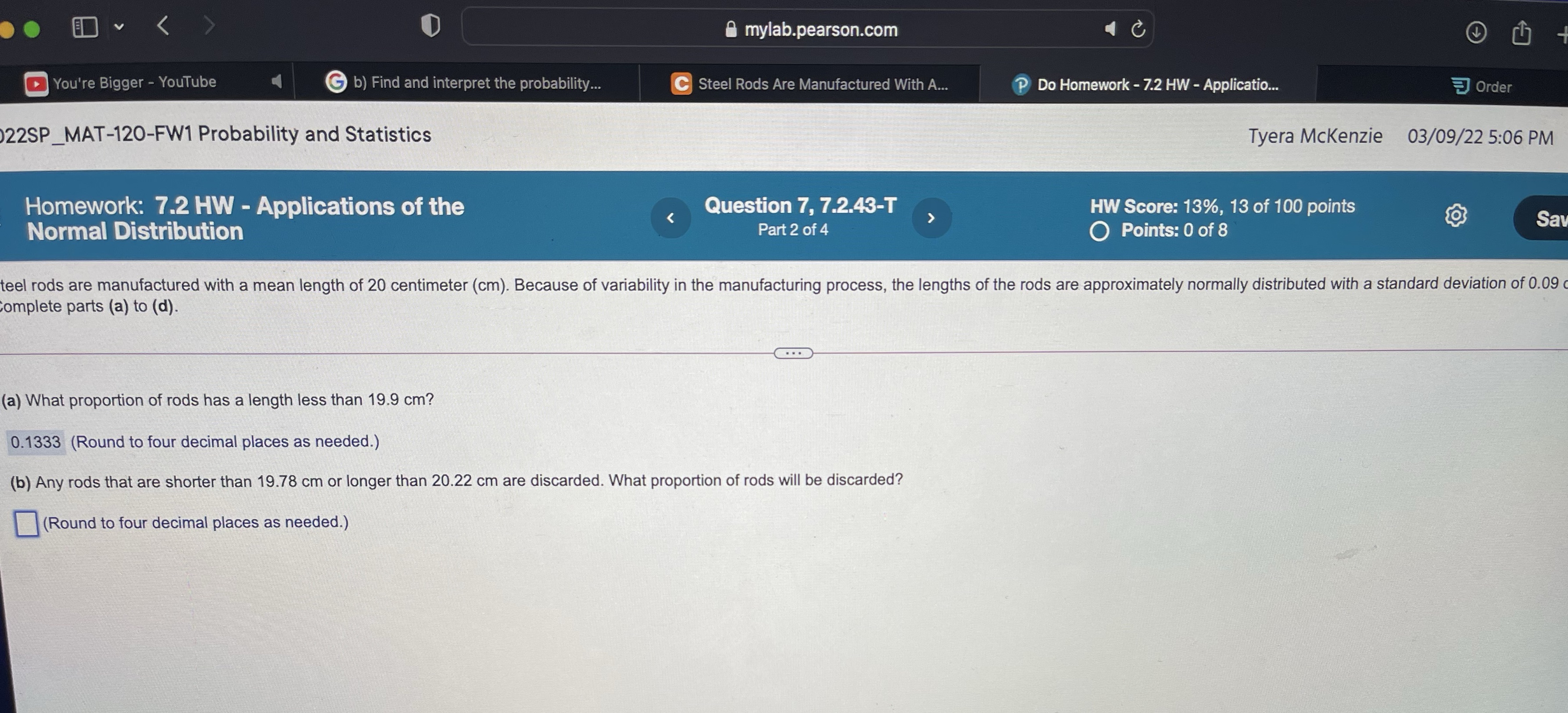 mylab.pearson.com C You're Bigger - YouTube