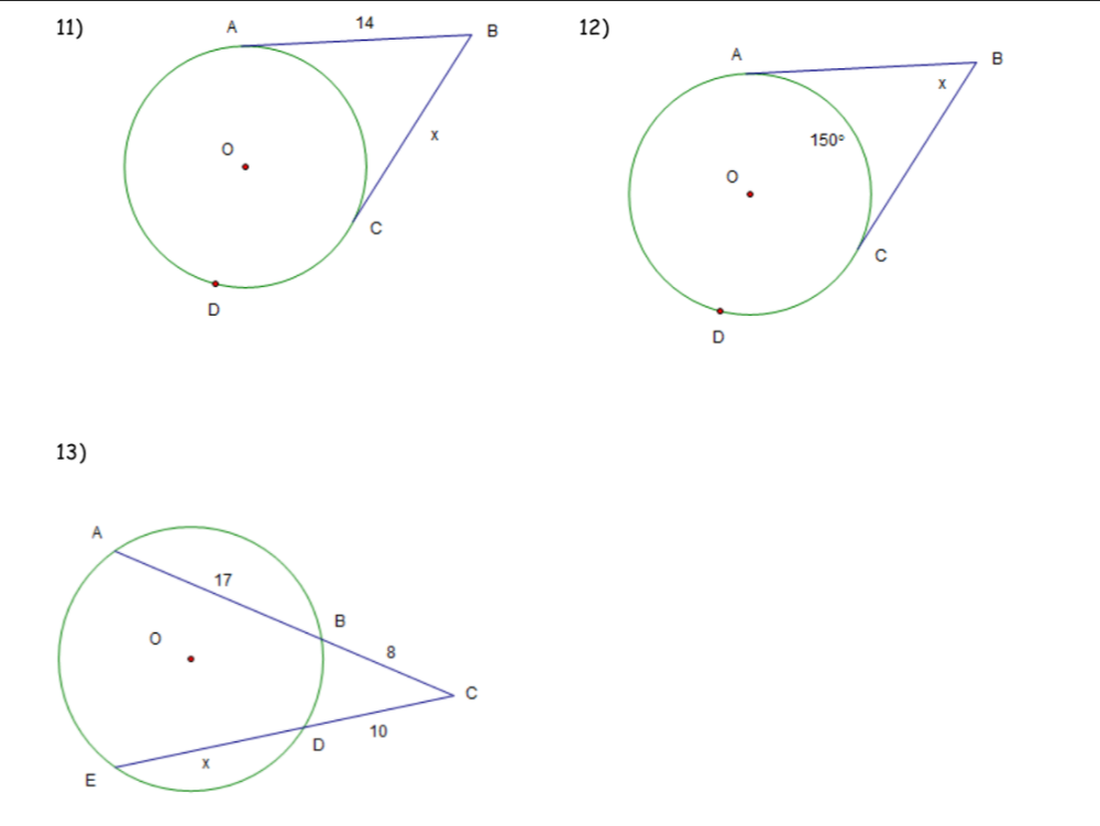 In each of the following problems, find the value