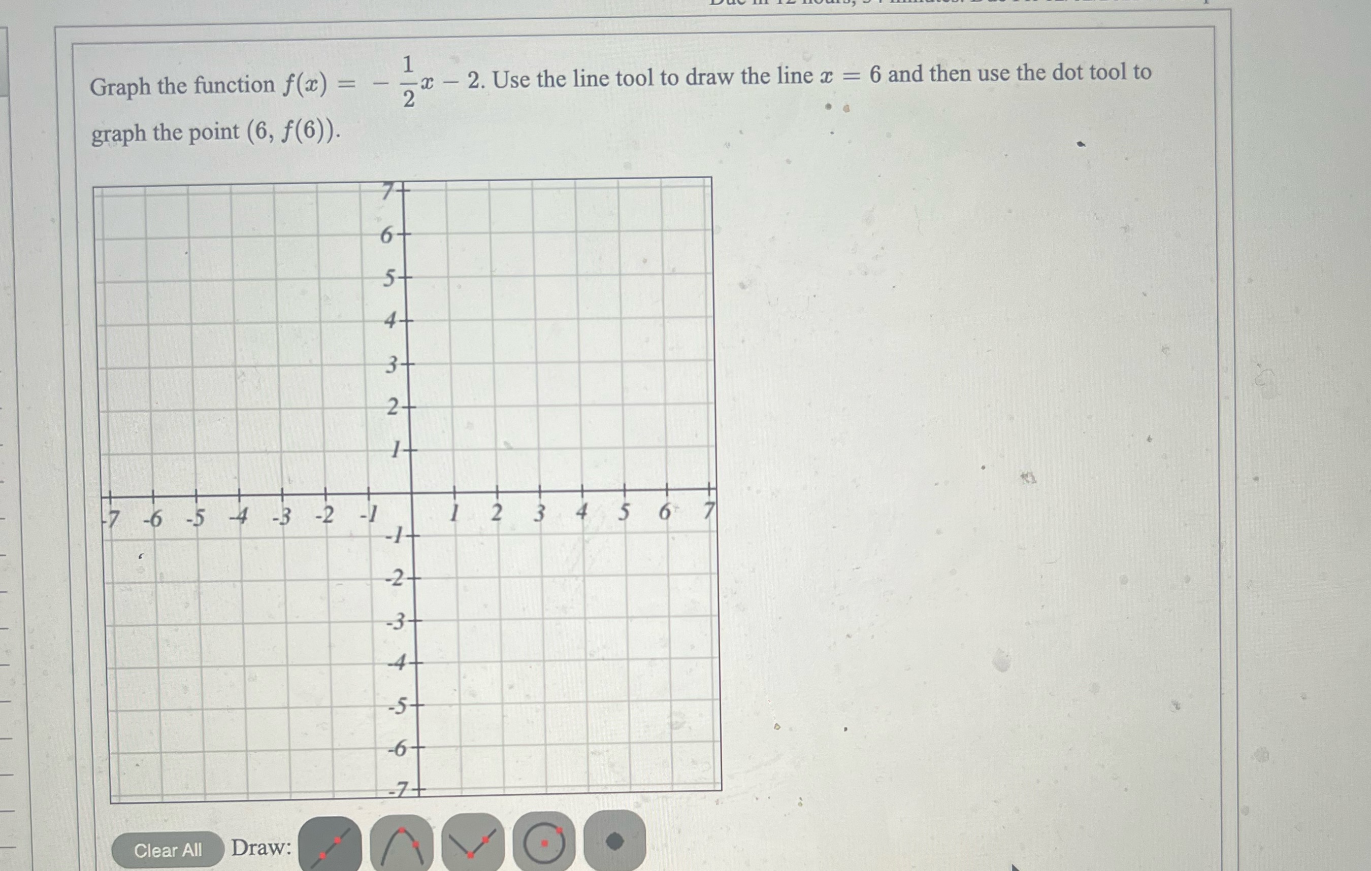 Help Graph the function f(x) = - -x - 2. Use the