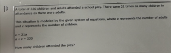 show work on paper Select the most appropriate