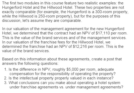 The first two modules in this course feature two
