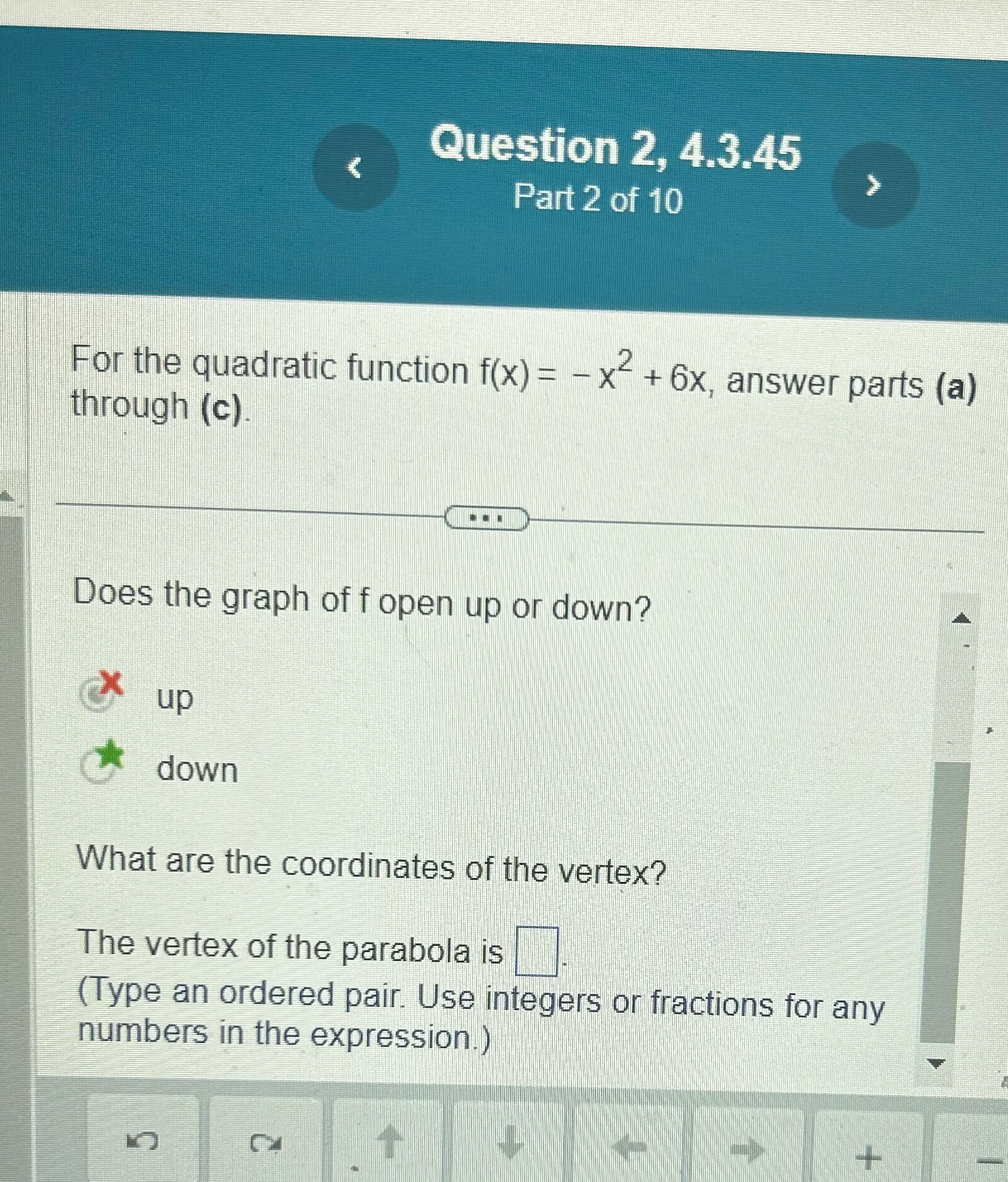 Question 2, 4.3.45  style=