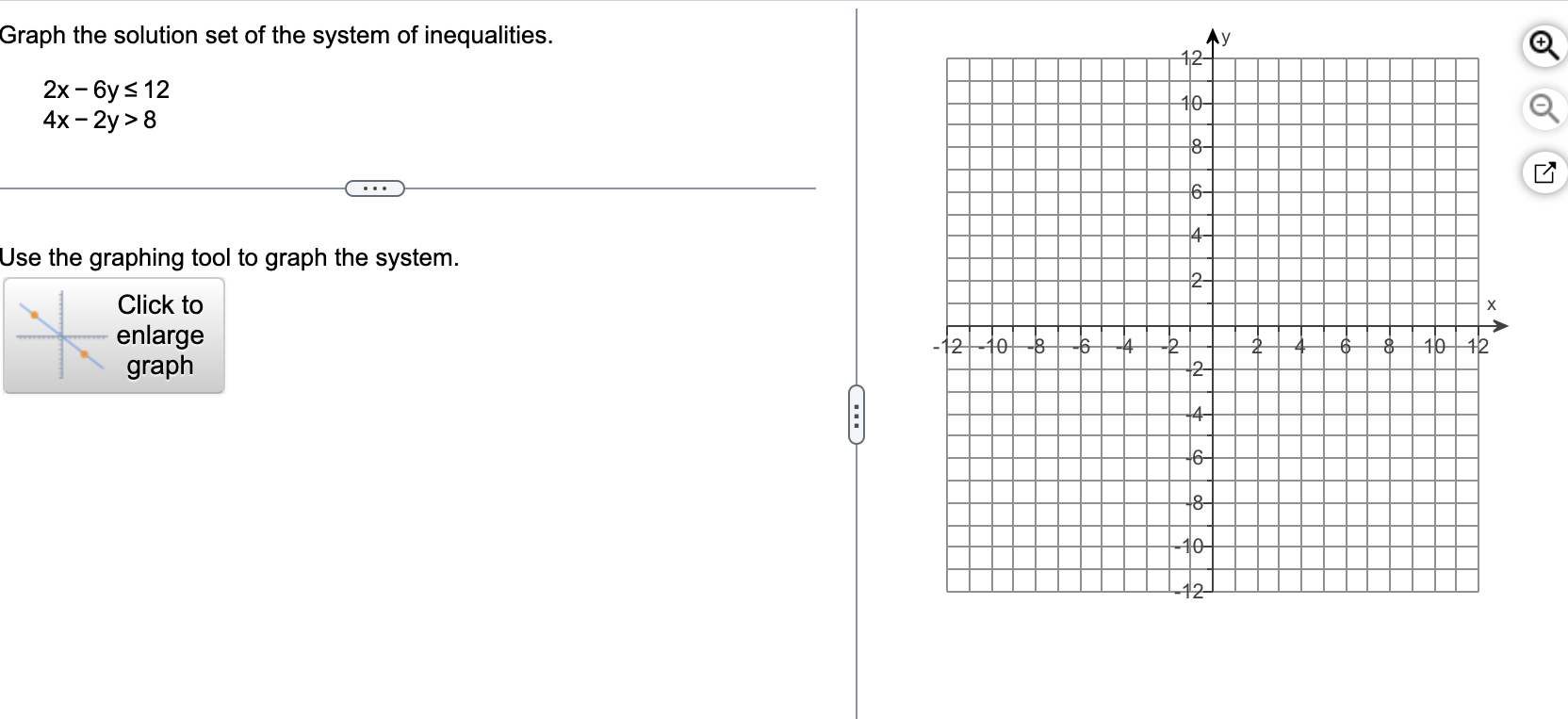 Solve the system by the addition method. x23y2=